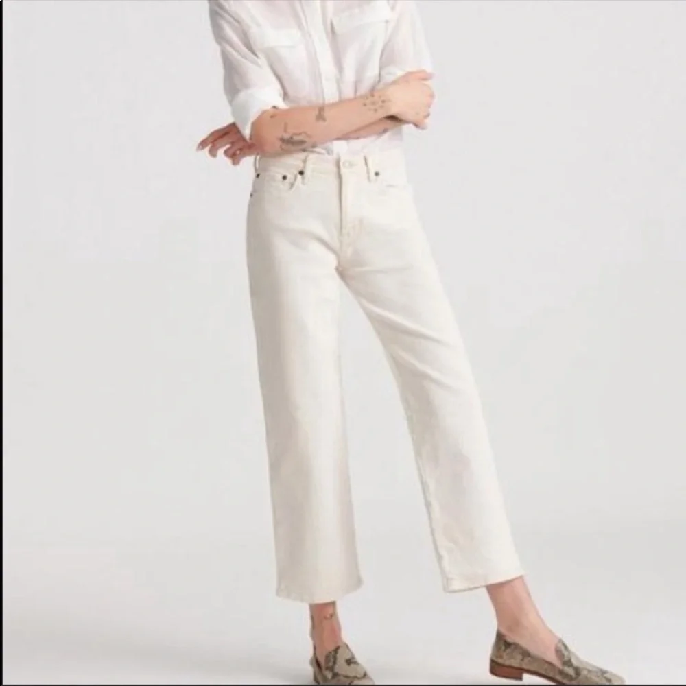 Lucky Brand Mid-Rise Crop Wide Leg NEW